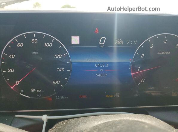 W1NKM4HB8PU030207 2023 MERCEDES-BENZ GLC-CLASS Blue Vista del cuadro de instrumentos