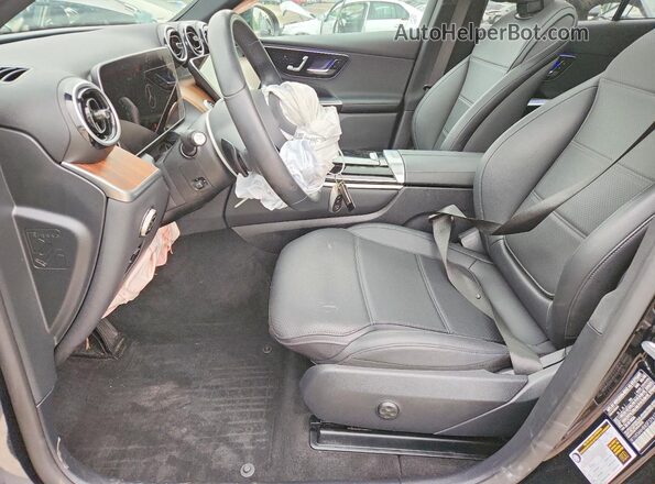 W1NKM4HB8SF376173 2025 MERCEDES-BENZ GLC-CLASS Black წინა სალონის ხედი