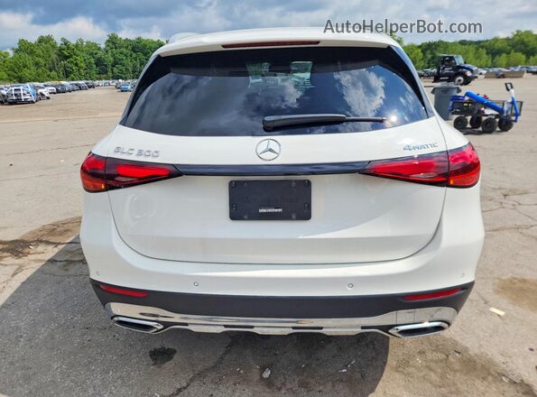 W1NKM4HB9SF253255 2025 MERCEDES-BENZ GLC-CLASS White Rear view