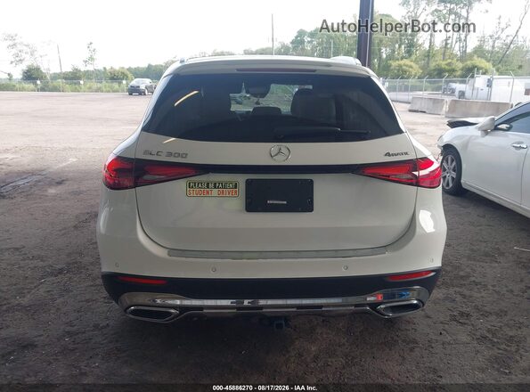 W1NKM4HB9SF301868 2025 MERCEDES-BENZ GLC 300 White 
