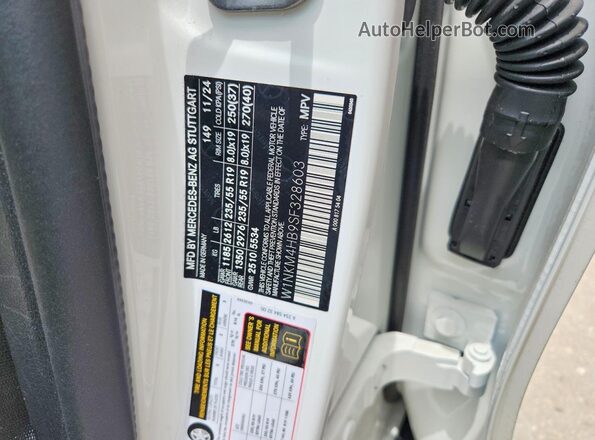 W1NKM4HB9SF328603 2025 MERCEDES-BENZ GLC-CLASS White Engine compartment view
