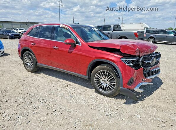 W1NKM4HBXRF122314 2024 MERCEDES-BENZ GLC-CLASS Red Передня права чверть