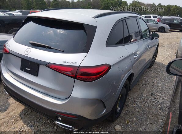 W1NKM4HBXSF303273 2025 MERCEDES-BENZ GLC 300 Silver Задня права чверть