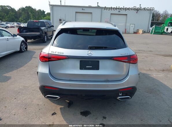W1NKM4HBXSF303273 2025 MERCEDES-BENZ GLC 300 Silver 