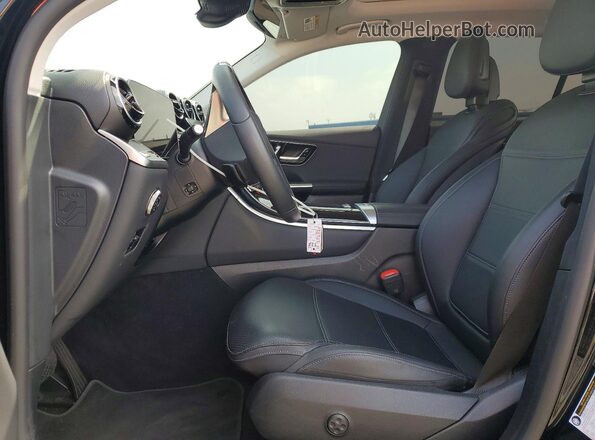 W1NKM5GB0SF358368 2025 MERCEDES-BENZ GLC-CLASS Black წინა სალონის ხედი