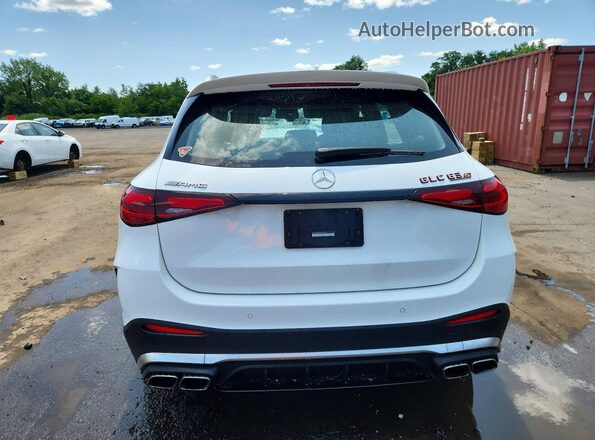 W1NKM8AB0SF242212 2025 MERCEDES-BENZ GLC-CLASS White Вид ззаду