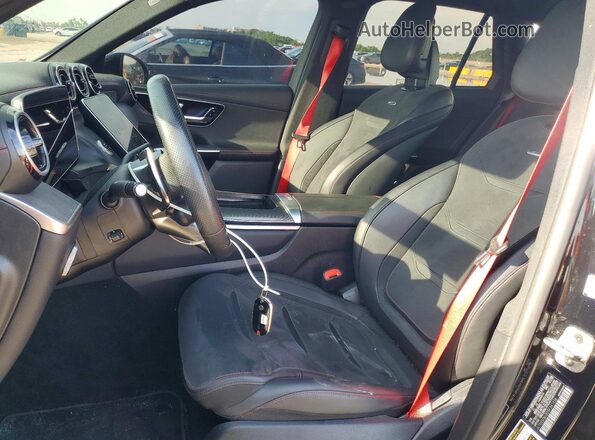 W1NKM8HB0SF341456 2025 MERCEDES-BENZ GLC-CLASS Black Widok wnętrza z przodu