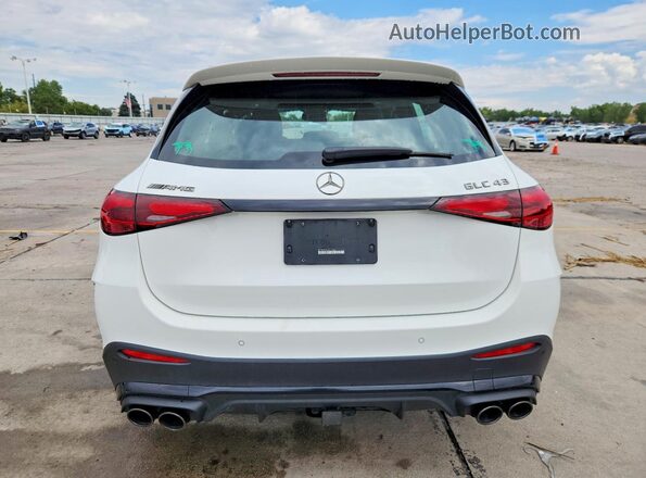 W1NKM8HB6RF214902 2024 MERCEDES-BENZ GLC-CLASS White უკანა ხედი