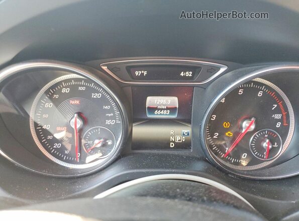 W1NTG4EB1LU040295 2020 MERCEDES-BENZ GLA Белый Вид щитка приборов