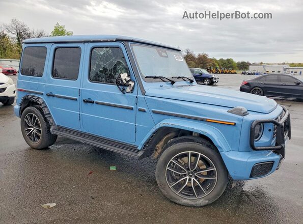 W1NWH1ABXSX004908 2025 MERCEDES-BENZ G-CLASS Blue Передня права чверть