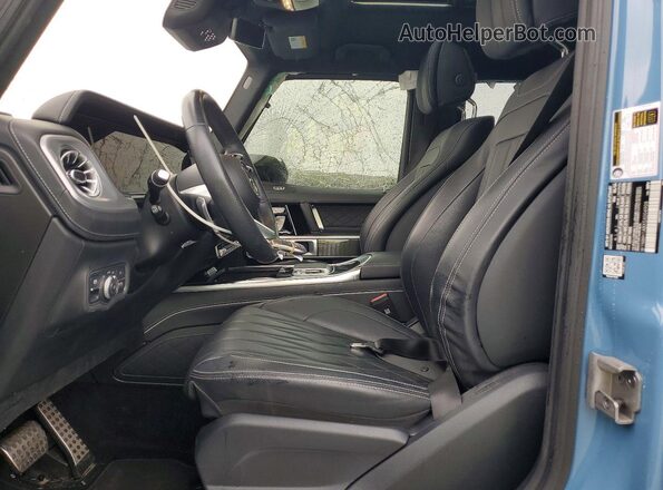 W1NWH1ABXSX004908 2025 MERCEDES-BENZ G-CLASS Blue Вид салону спереду