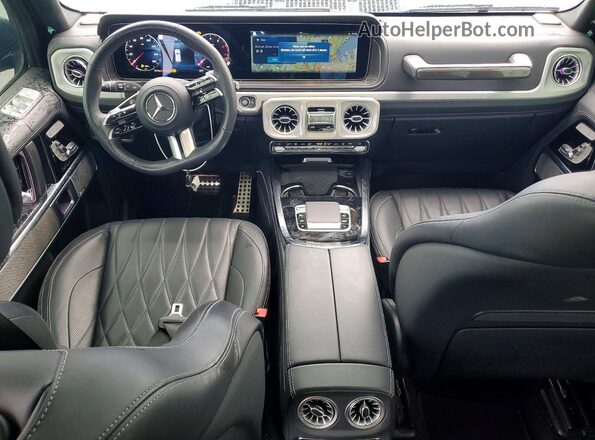 W1NWH1ABXSX004908 2025 MERCEDES-BENZ G-CLASS Blue Вид панелі приладів