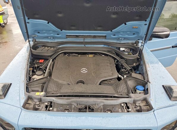 W1NWH1ABXSX004908 2025 MERCEDES-BENZ G-CLASS Blue Вид підкапотного простору
