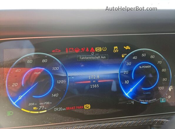 W1NWM0AB4SX028658 2025 MERCEDES-BENZ G-CLASS Gray Vista del cuadro de instrumentos
