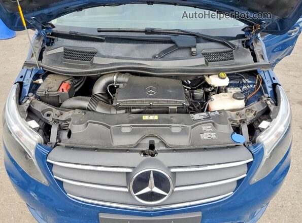W1WV0FEY3P4284366 2023 MERCEDES-BENZ METRIS Blue Вид підкапотного простору