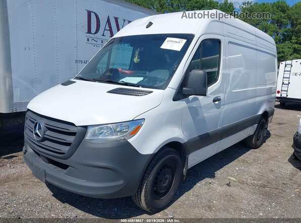 W1Y4KBHY0ST202383 2025 MERCEDES-BENZ SPRINTER White Առջևի ձախ երեք քառորդ տեսարան