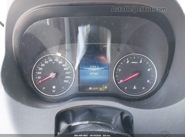 W1Y4KBHY0ST202383 2025 MERCEDES-BENZ SPRINTER White Հետևի նստատեղերի տեսք