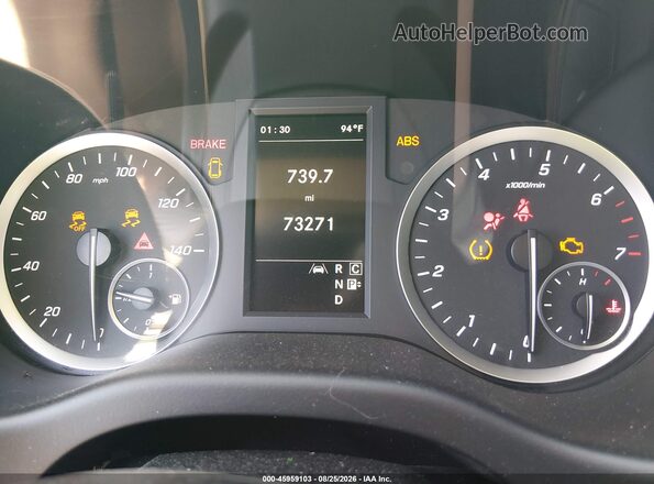 W1YV0BEY7L3684740 2020 MERCEDES-BENZ METRIS White Vista de los asientos traseros