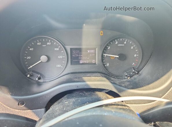 W1YV0CEY4L3728974 2020 MERCEDES-BENZ METRIS White Вид щитка приладів
