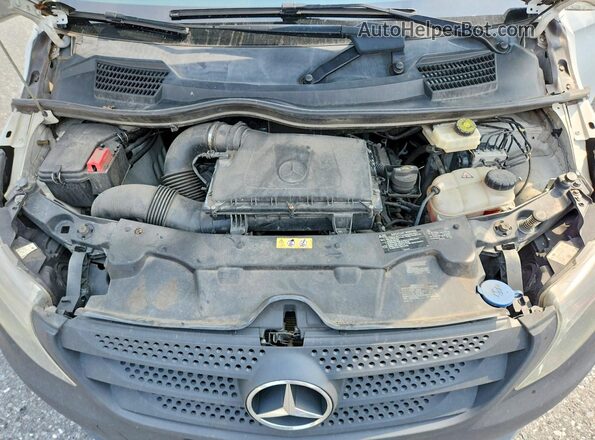 W1YV0CEYXN3961812 2022 MERCEDES-BENZ METRIS White ძრავის განყოფილების ხედი