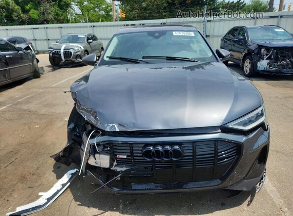 WA11AAGE3NB009726 2022 AUDI E-TRON Gray Widok z przodu