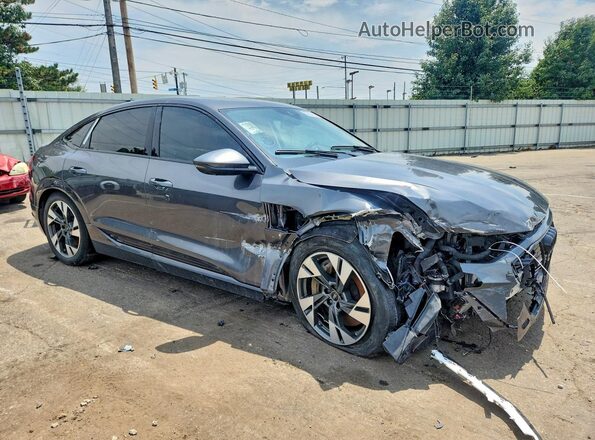 WA11AAGE3NB009726 2022 AUDI E-TRON Gray Przód prawy