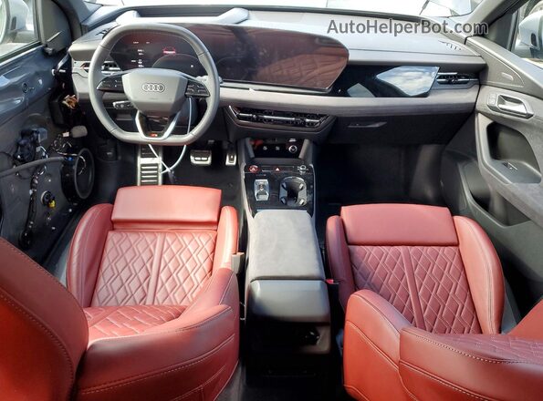 WA125BGF7SA050336 2025 AUDI SQ6 Gray Вид панелі приладів