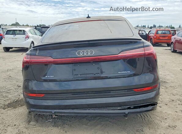 WA12AAGE2NB037229 2022 AUDI E-TRON Black Հետևի տեսք