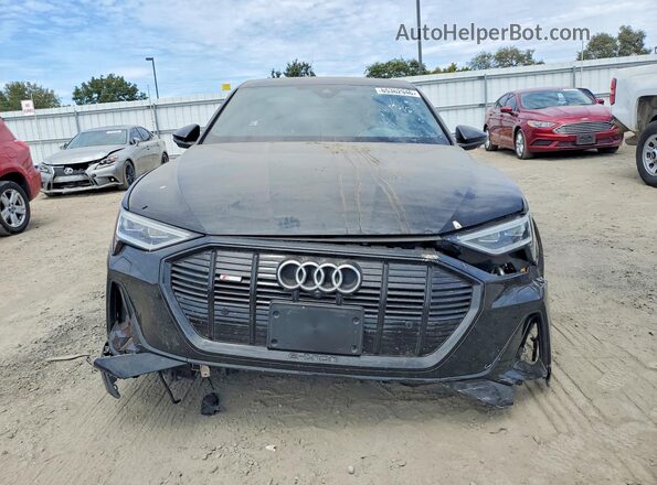 WA12AAGE2NB037229 2022 AUDI E-TRON Black Դիմացի տեսք