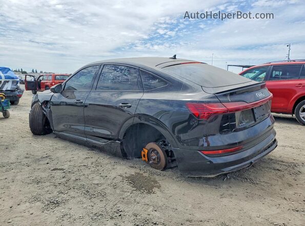 WA12AAGE2NB037229 2022 AUDI E-TRON Black Հետևի ձախ