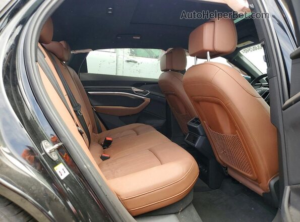 WA12AAGE2NB037229 2022 AUDI E-TRON Black Հետևի նստատեղերի տեսք