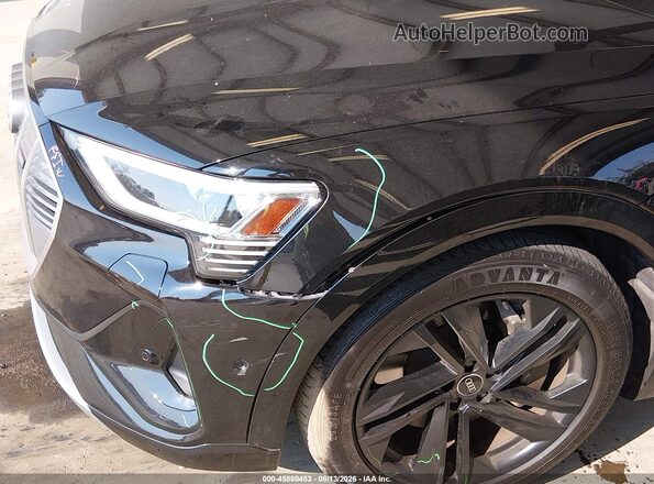 WA12AAGE8MB030364 2021 AUDI E-TRON Black წინა ხედი
