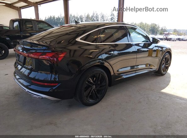 WA12AAGE8MB030364 2021 AUDI E-TRON Black უკანა მარჯვენა