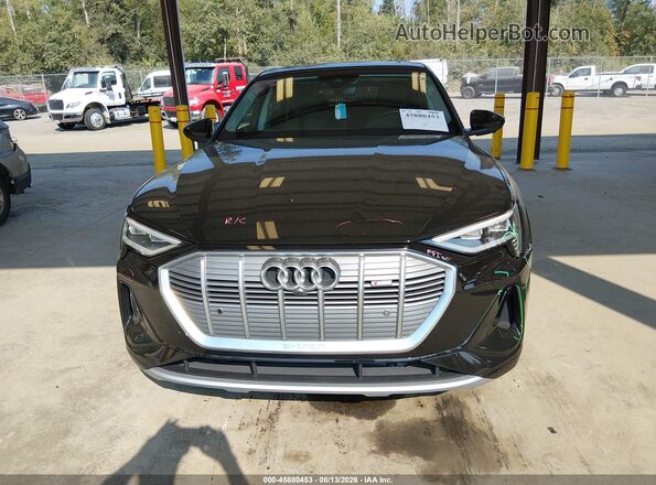 WA12AAGE8MB030364 2021 AUDI E-TRON Black ხელსაწყოთა პანელის ხედი
