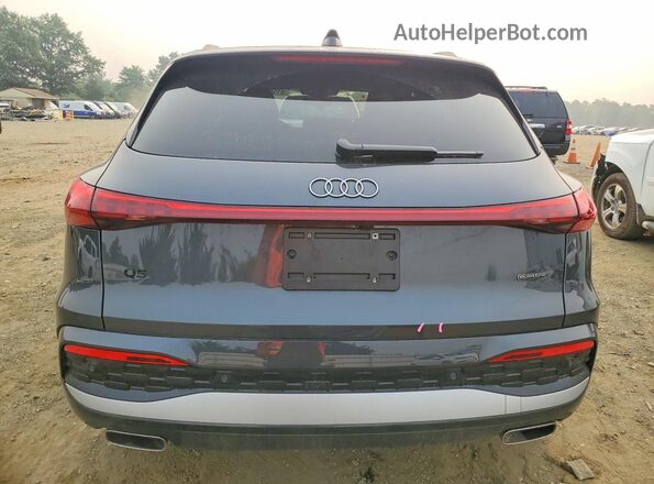 WA12AAGU1S2014558 2025 AUDI Q5 Gray Հետևի տեսք