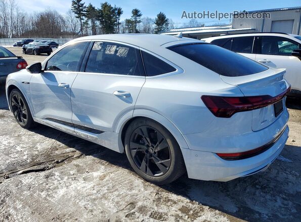 WA13AAGE3NB025787 2022 AUDI E-TRON White Trasero izquierdo