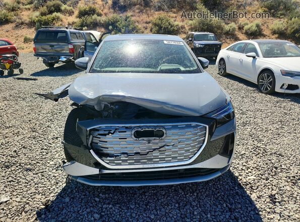 WA142BFZ9PP027450 2023 AUDI Q4 Gray Front view