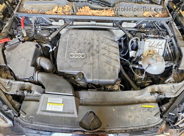WA14AAFY4R2015789 2024 AUDI Q5 Black Շարժիչի բաժամունքի տեսք