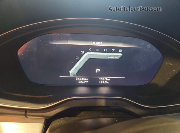 WA14AAFY4R2015789 2024 AUDI Q5 Black Սարքավորումների վահանակի տեսք