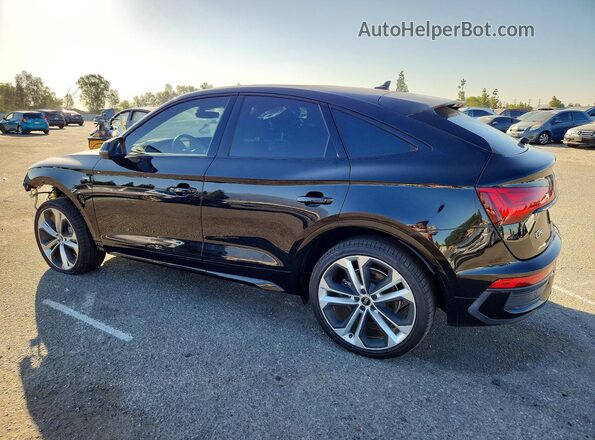 WA15AAFY3N2016866 2022 AUDI Q5 Black Задня ліва чверть