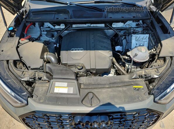 WA15AAFY3R2030160 2024 AUDI Q5 Gray Vista del compartimento del motor