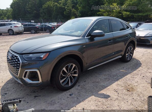 WA15AAFY5N2123370 2022 AUDI Q5 Gray Vista tres cuartos delantera izquierda