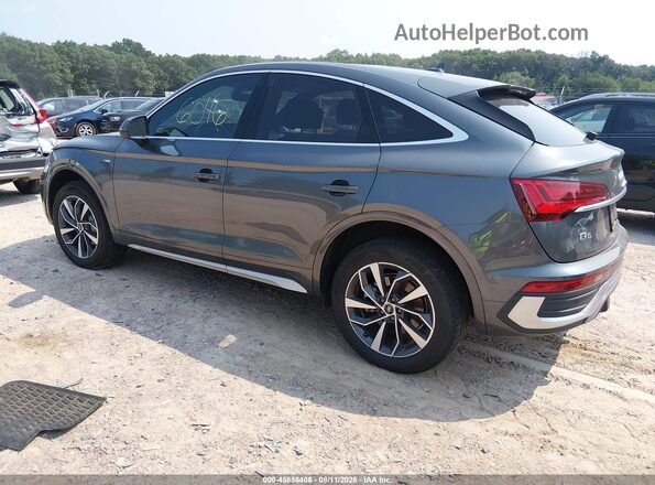 WA15AAFY5N2123370 2022 AUDI Q5 Gray Trasero izquierdo