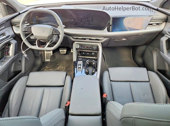 WA16AAGU4S2045594 2025 AUDI Q5 White Dashboard view