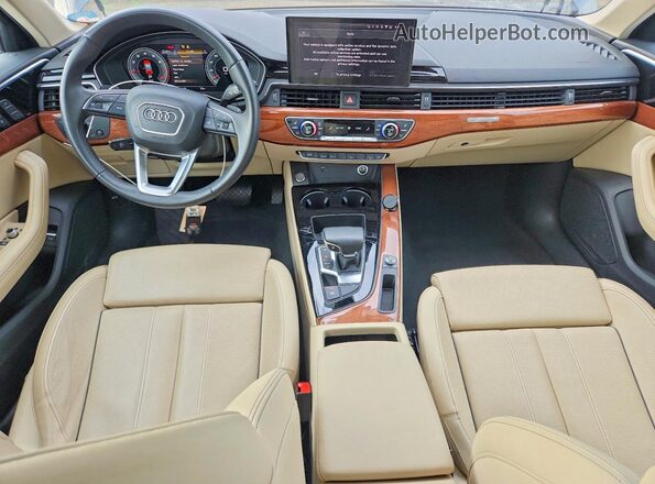 WA18AAF44NA012258 2022 AUDI A4 Угольный Вид панели приборов