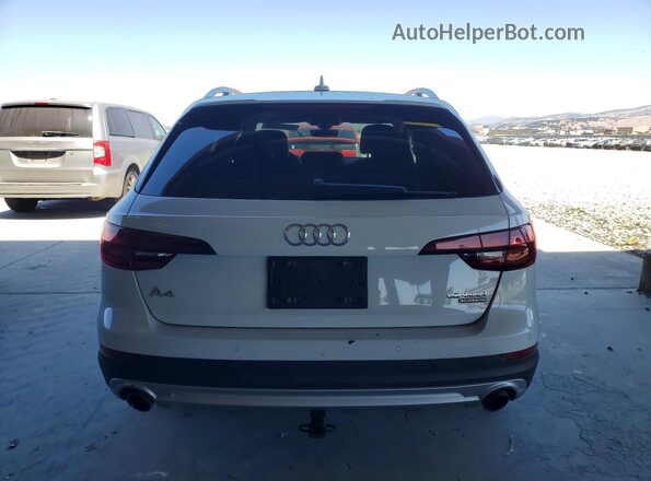 WA18NAF41JA006139 2018 AUDI A4 White Հետևի տեսք