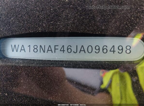 WA18NAF46JA096498 2018 AUDI OTHER Silver ძრავის განყოფილების ხედი