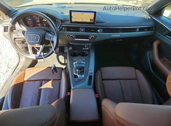 WA19NAF40HA050700 2017 AUDI A4 Silver Вид панелі приладів