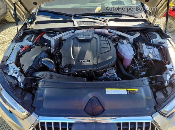 WA19NAF40HA050700 2017 AUDI A4 Silver Вид задньої частини салону