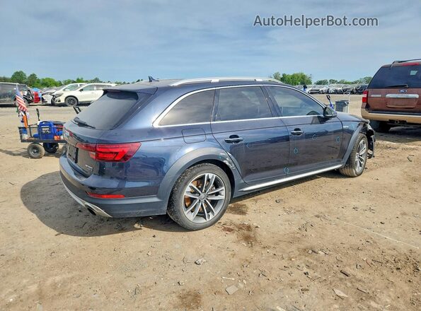 WA19NAF44JA017804 2018 AUDI A4 Blue Rear right